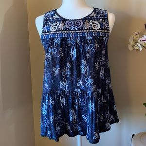 Anthropologie One September Deauville Top